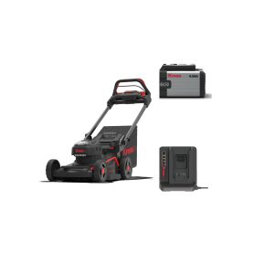 Kress 60v KG757 S/P Lawnmower Promotional Bundle