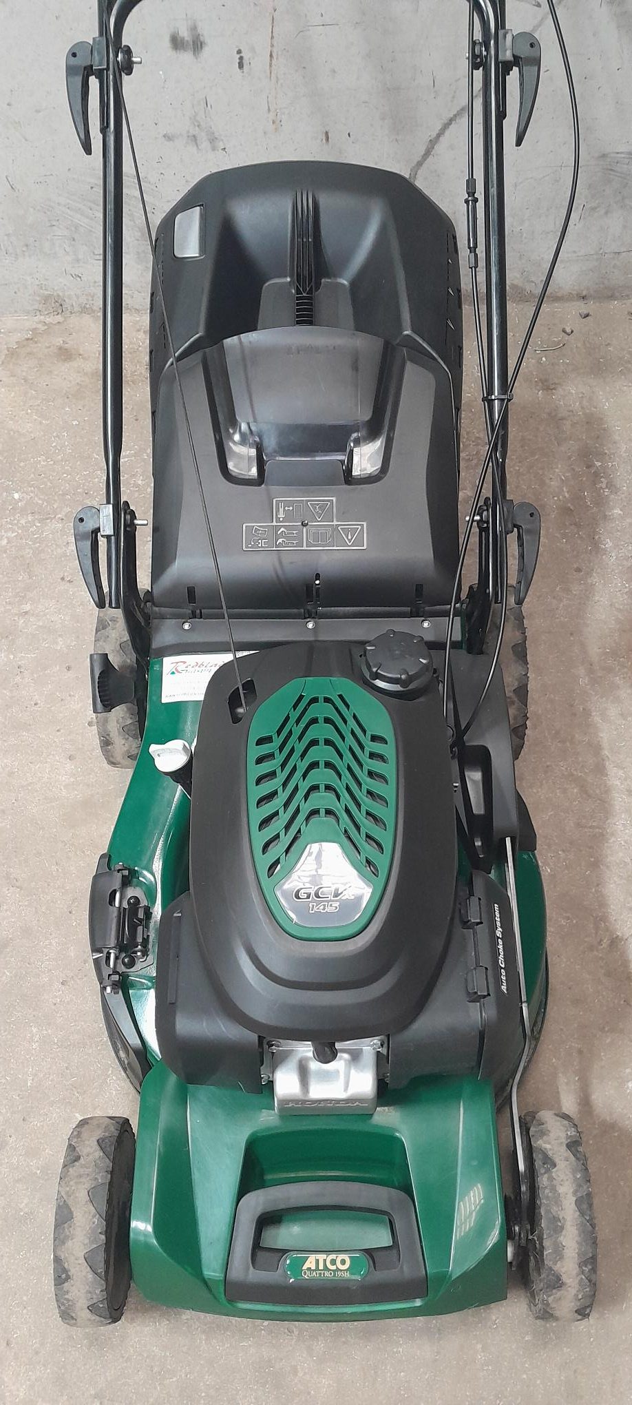 Used Atco Quattro 19SH 4in1 Rotary Lawnmower - Image 3