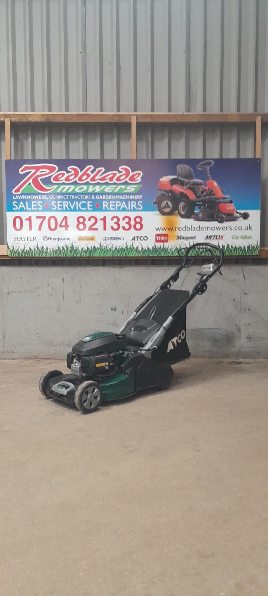 Used Atco liner 19SH VSC Rotary Lawnmower - Image 2